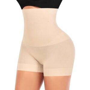 Women’s High Waisted Seamless Slip Shapewear Shorts